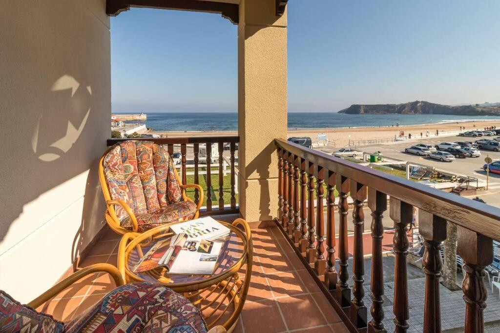 Apto En Primera Linea De Playa Comillas Exterior photo